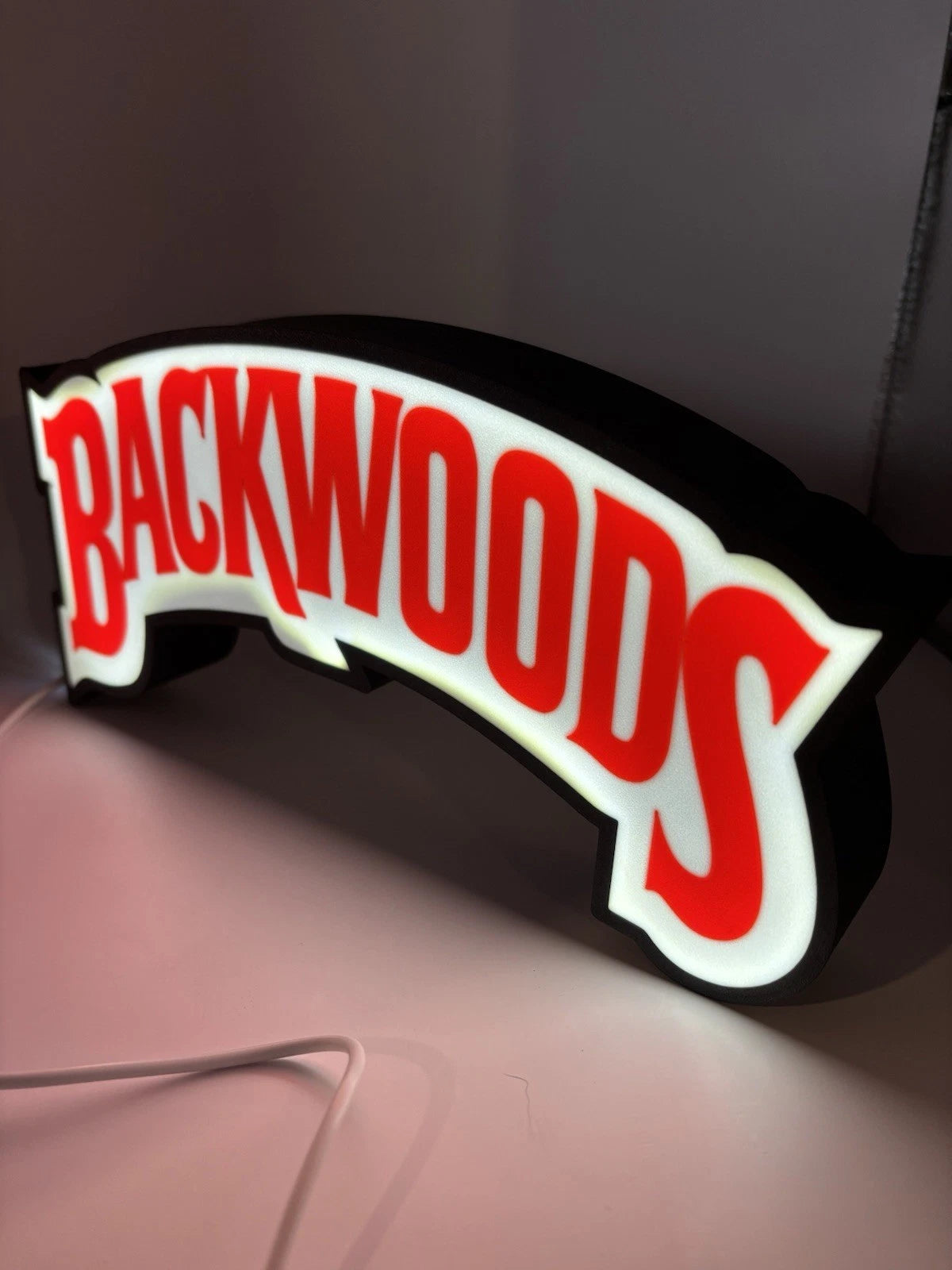 Backwoods Light Up LED Sign