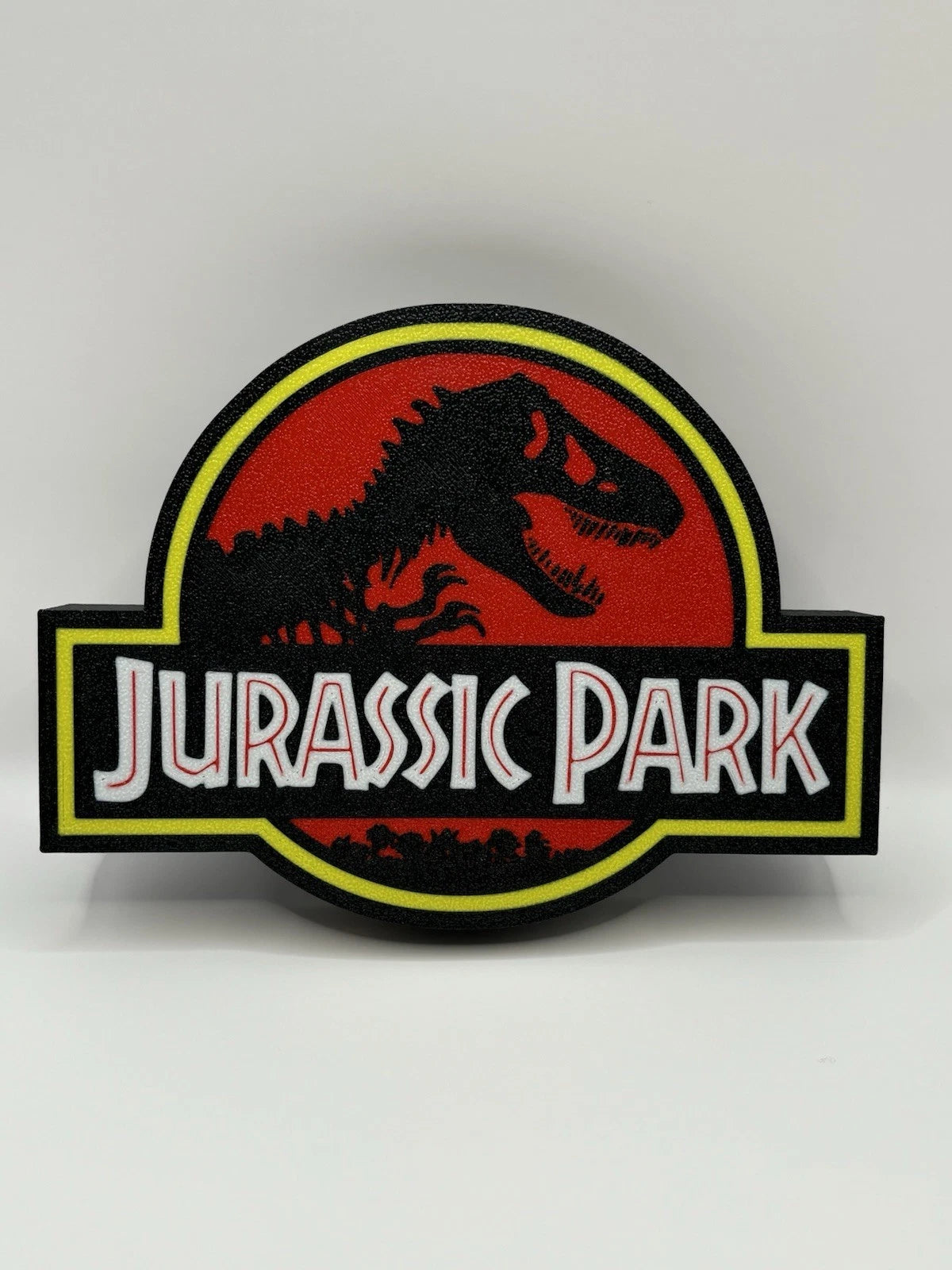 Jurassic Park Light Up LED Neon Sign USB Powered - Dinosaurs Movie Night