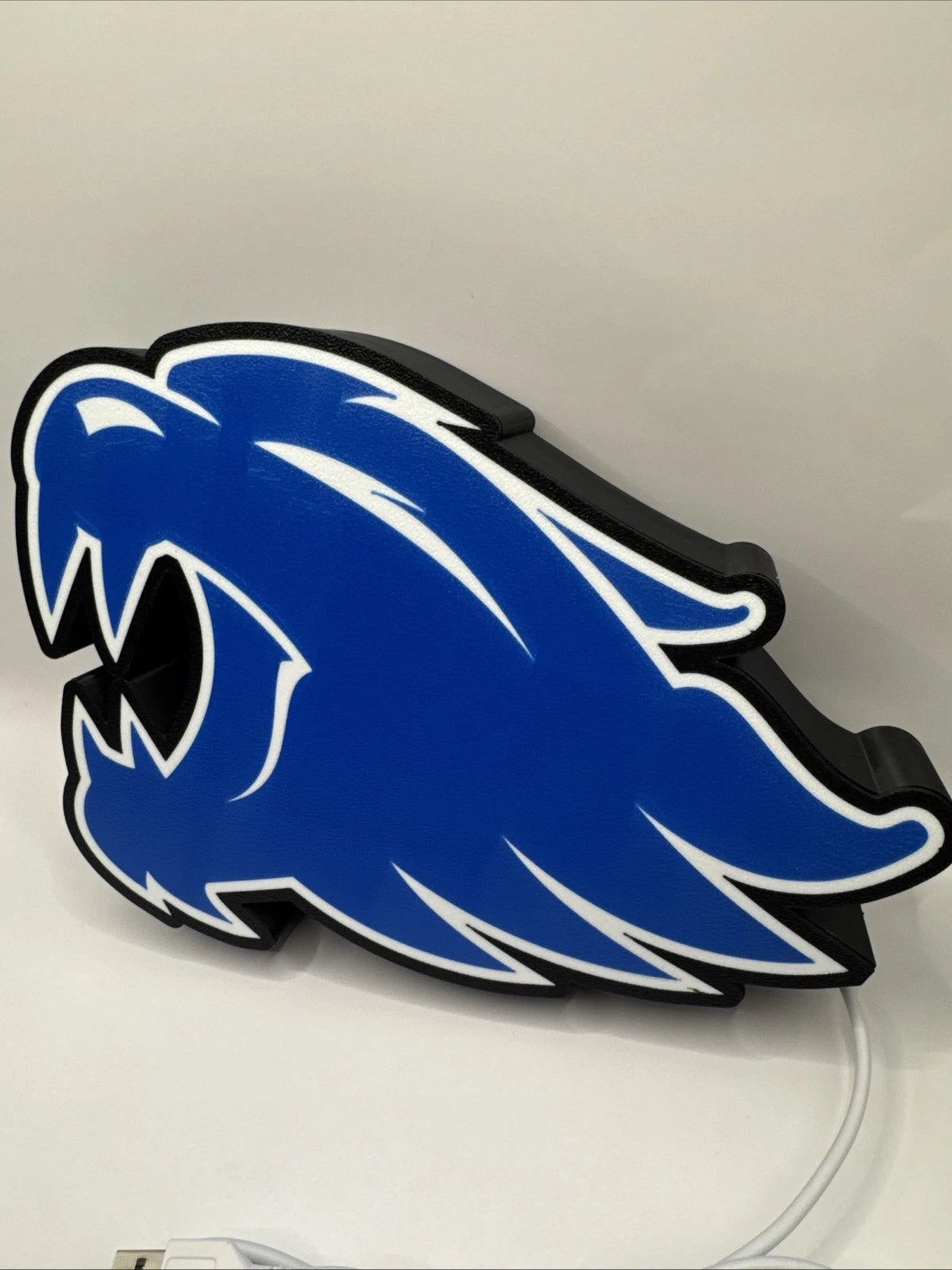 Kentucky Wildcats UK University - Light Up LED Sign With USB Powered Cord