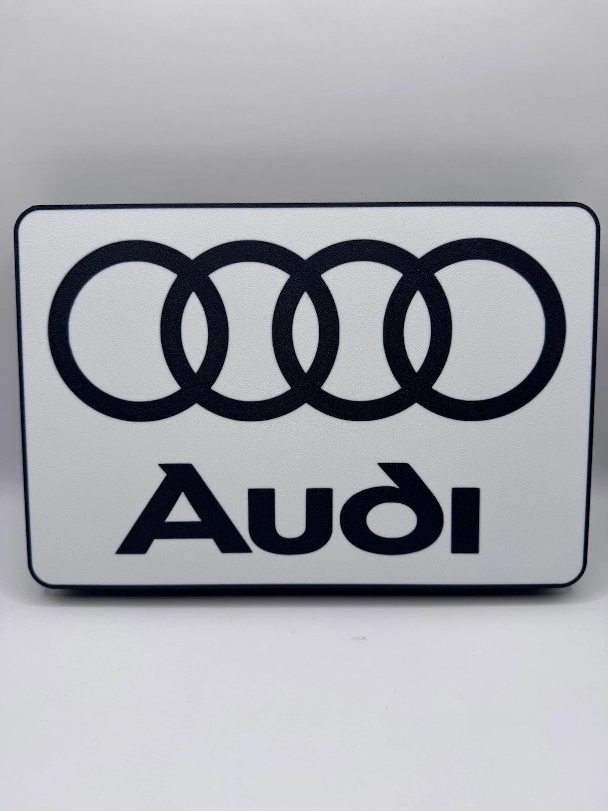 Audi Automobiles LED Neon Light Up Sign - Q7 TT Q5 A5 A6 Q3 R8 S5 Quattro