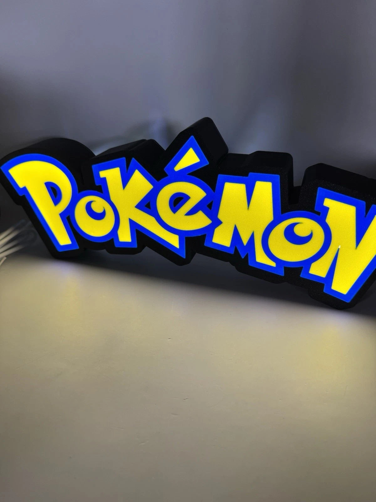 Pokemon Light Up LED Neon Sign With USB Power Pikachu Charizard Umbreon Evee