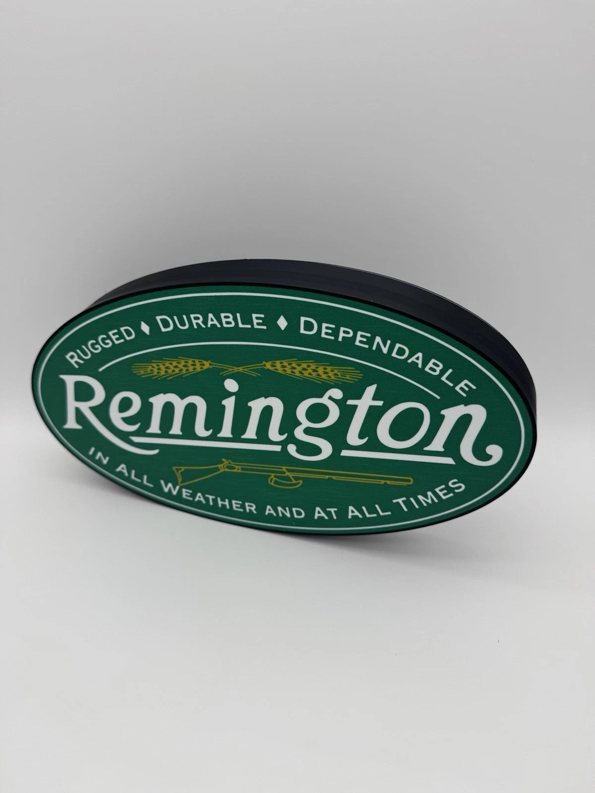 Remington Firearms - Light Up LED Neon Sign 10” USB 2A Reloading Shooting Hunt