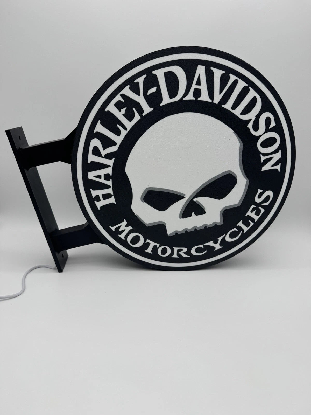 Harley Davidson Willie G - 13”  Pub Style Dual Side Light Up LED Sign Pub Bar