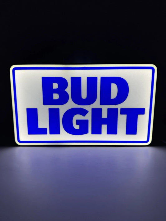 Bud Light Beer - Light Up LED Sign