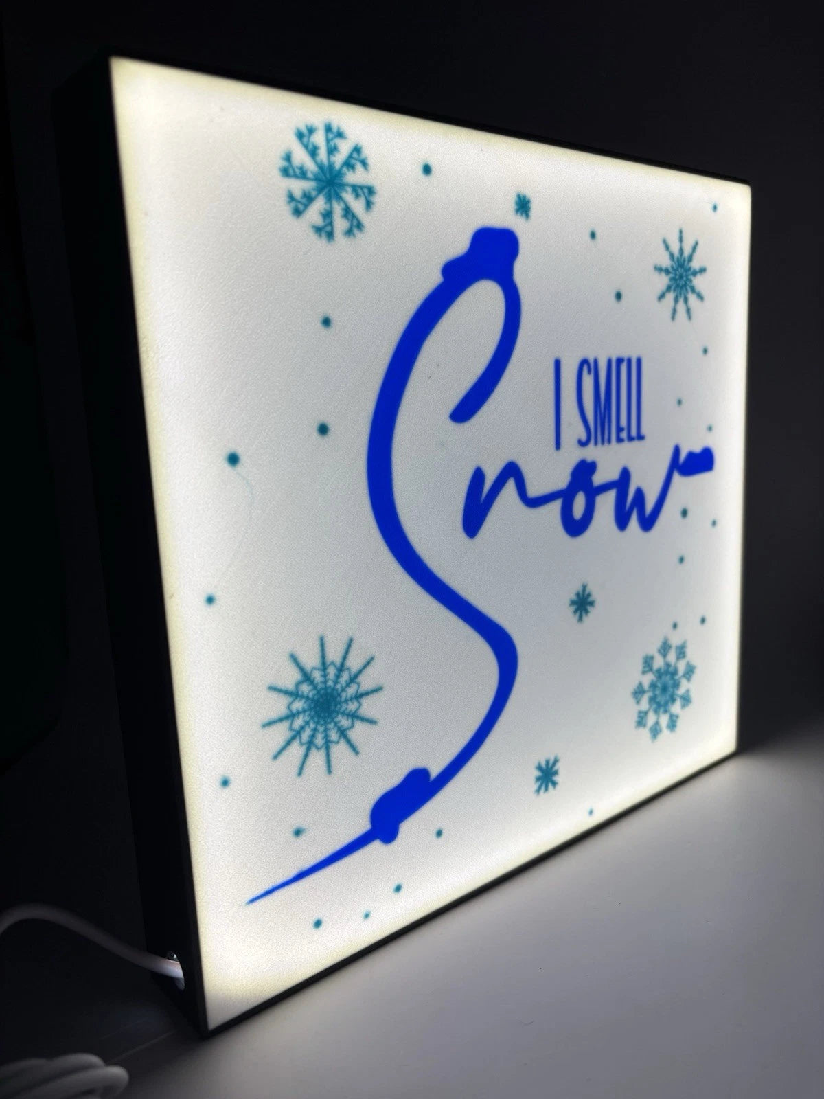I Smell Snow LED Light Up Sign