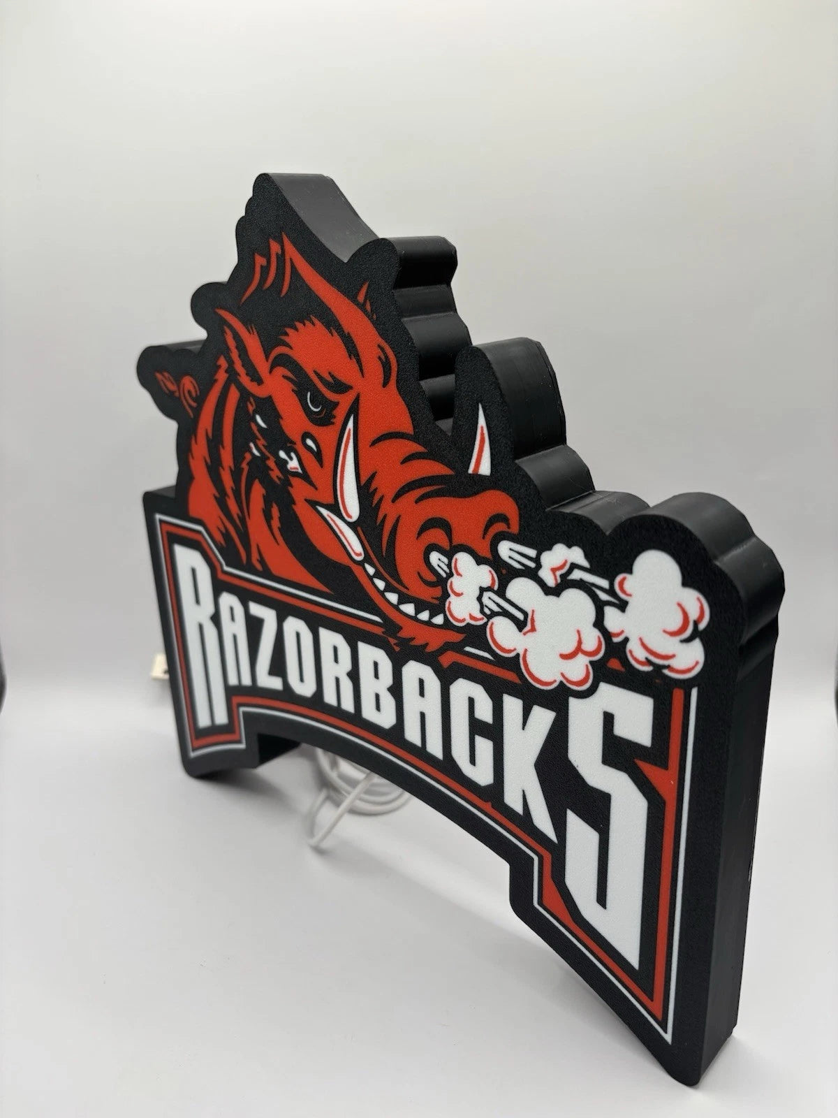 Razorbacks Football Light Up LED Sign