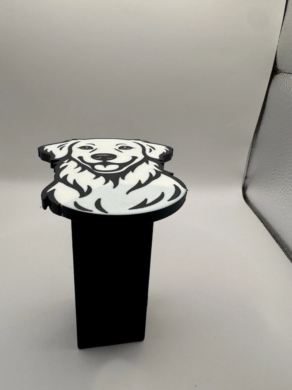 Golden Retriever Dog Hitch Receiver Cover – Fits 2” – Multiple Designs Available