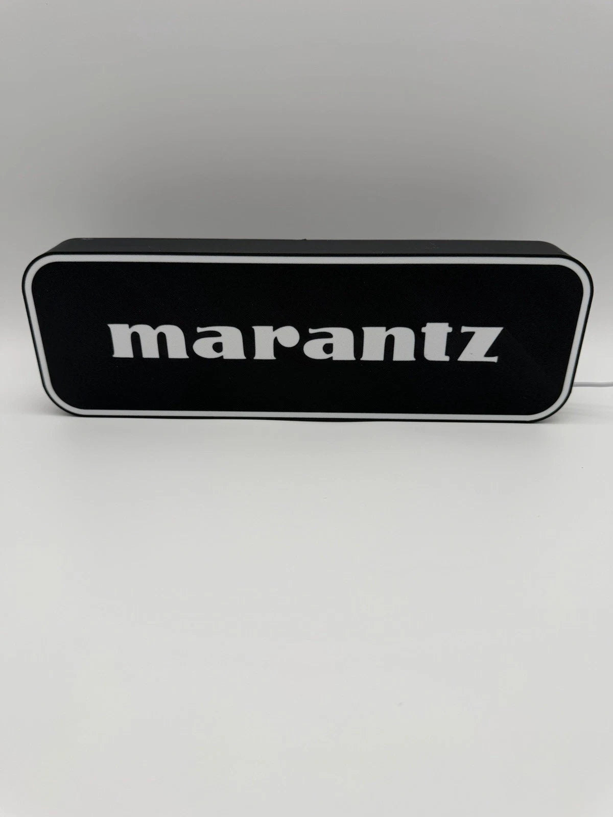 Marantz Audio Stereo  -  Light Up LED Sign With USB Plug - Black - Amp Receiver