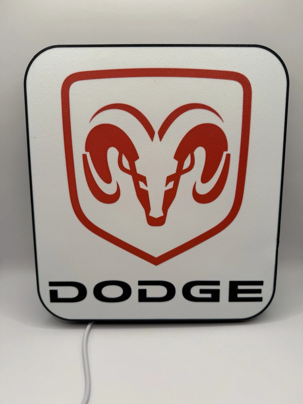Dodge Ram Light Up LED Neon Sign Garage Mancave Shop Dad Gift