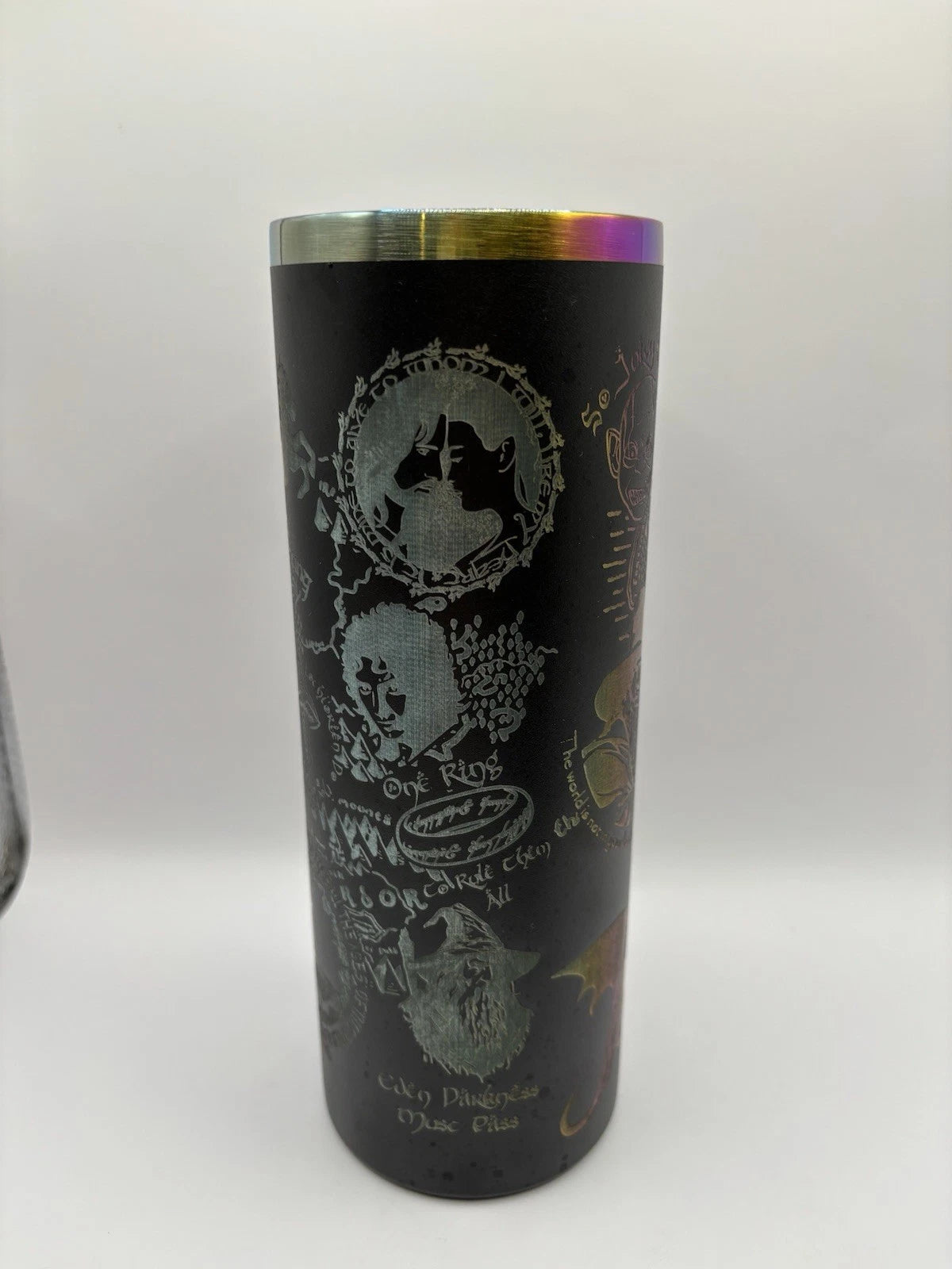 Lord Of The Rings Tumbler- 20 Oz Skinny Multicolored