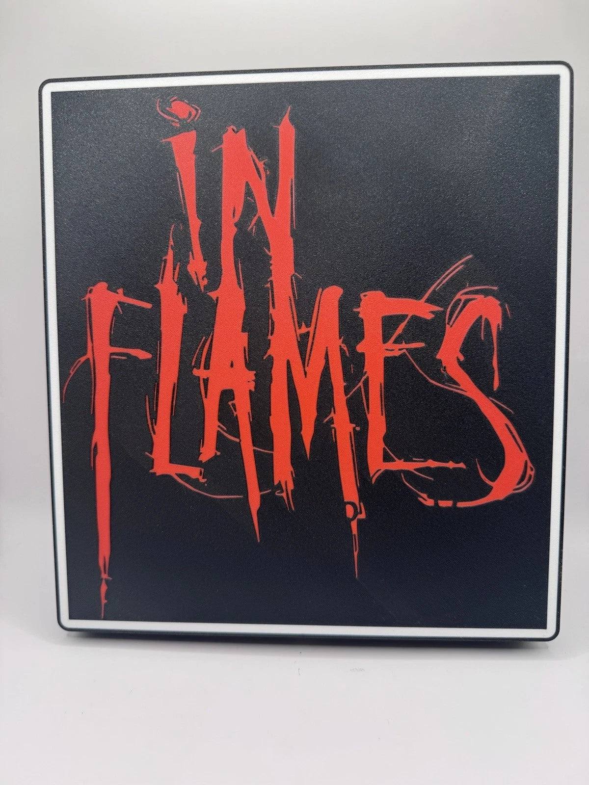 In Flames Metal Rock Band LED Neon Light Up Sign With USB Power Cord