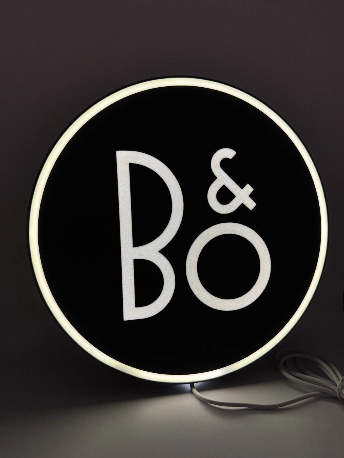 Bang And Olufsen B&O Stereo Vintage Audio Light Up LED Neon Sign