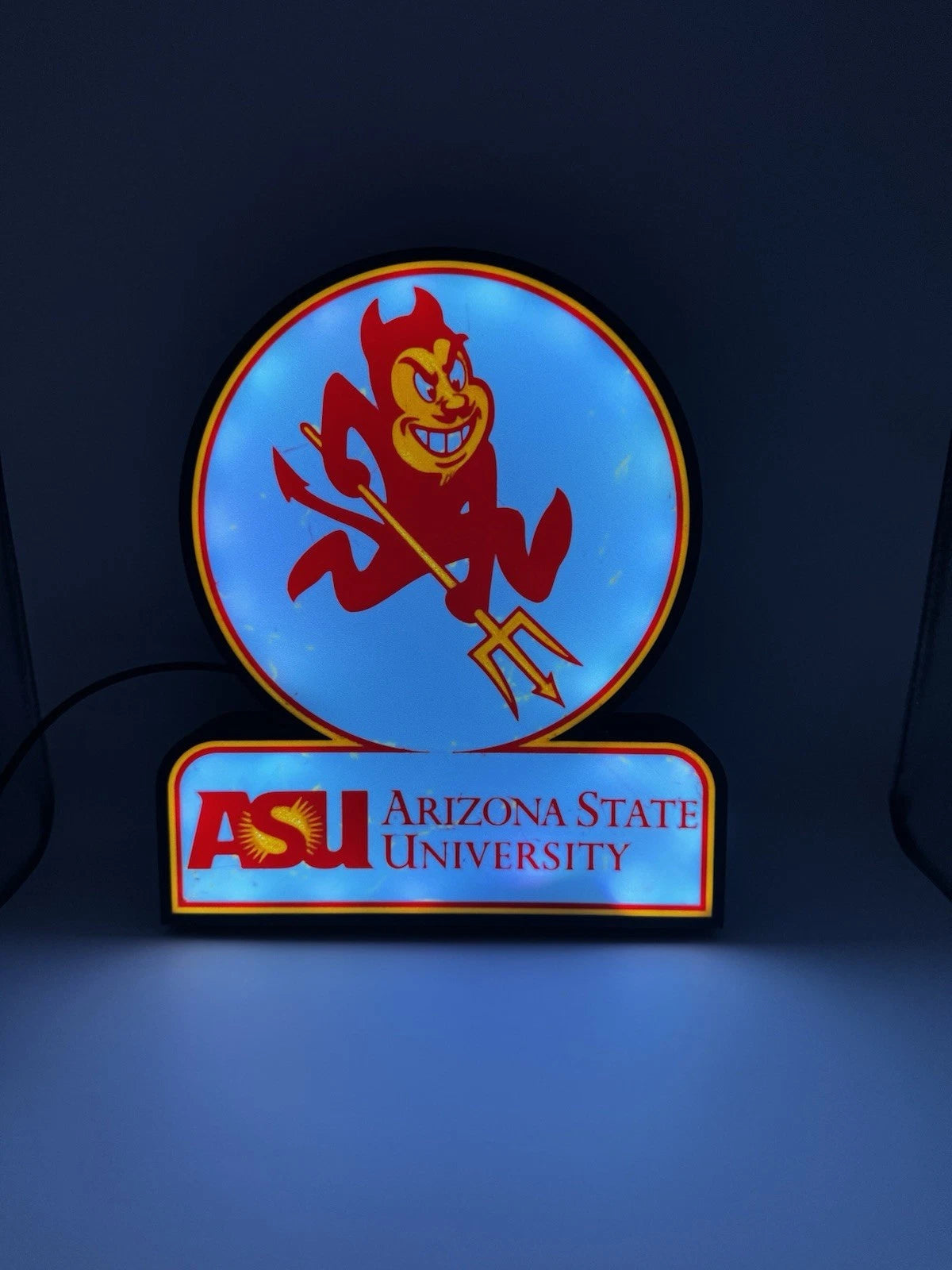 ASU Sundevils - Light Up LED Sign Arizona State University Sun Devils Football