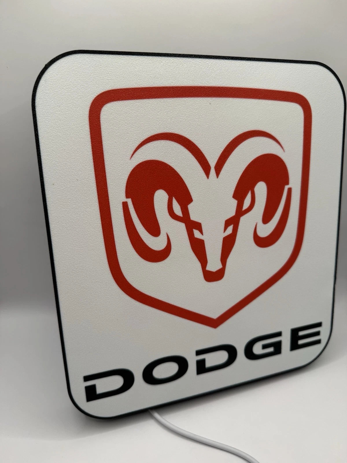 Dodge Ram Light Up LED Neon Sign Garage Mancave Shop Dad Gift