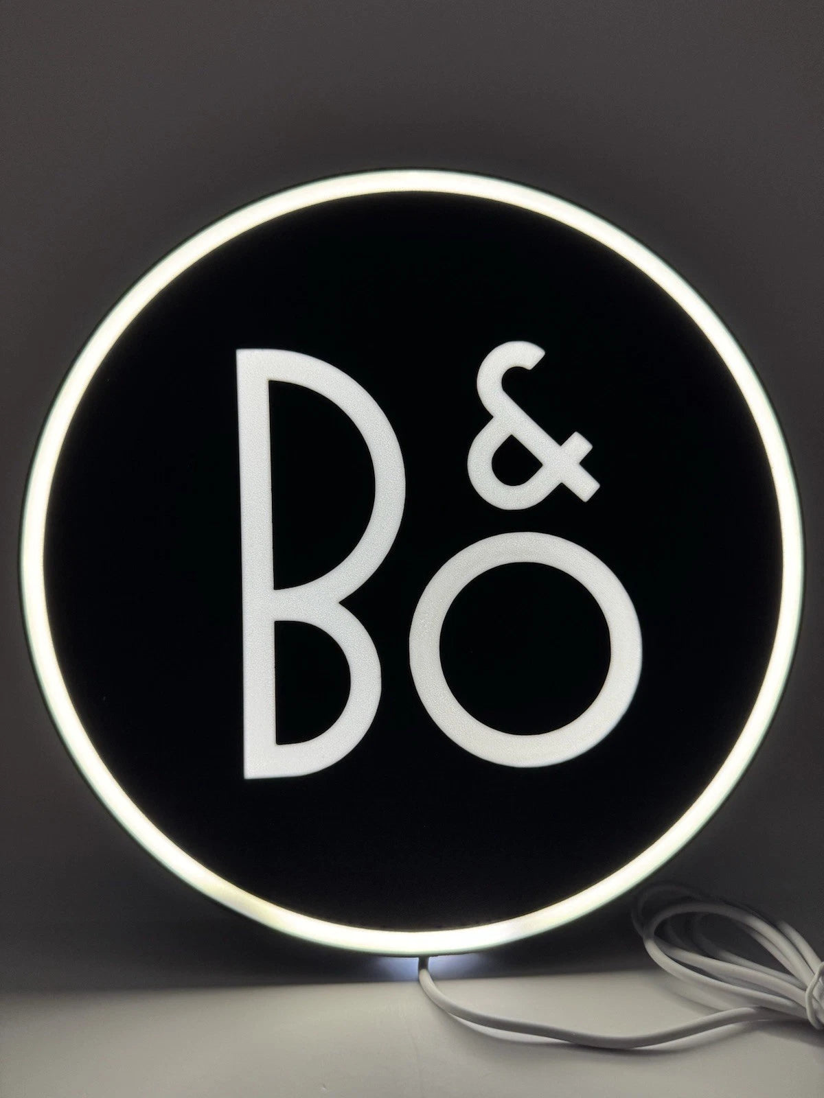 Bang And Olufsen B&O Stereo Vintage Audio Light Up LED Neon Sign
