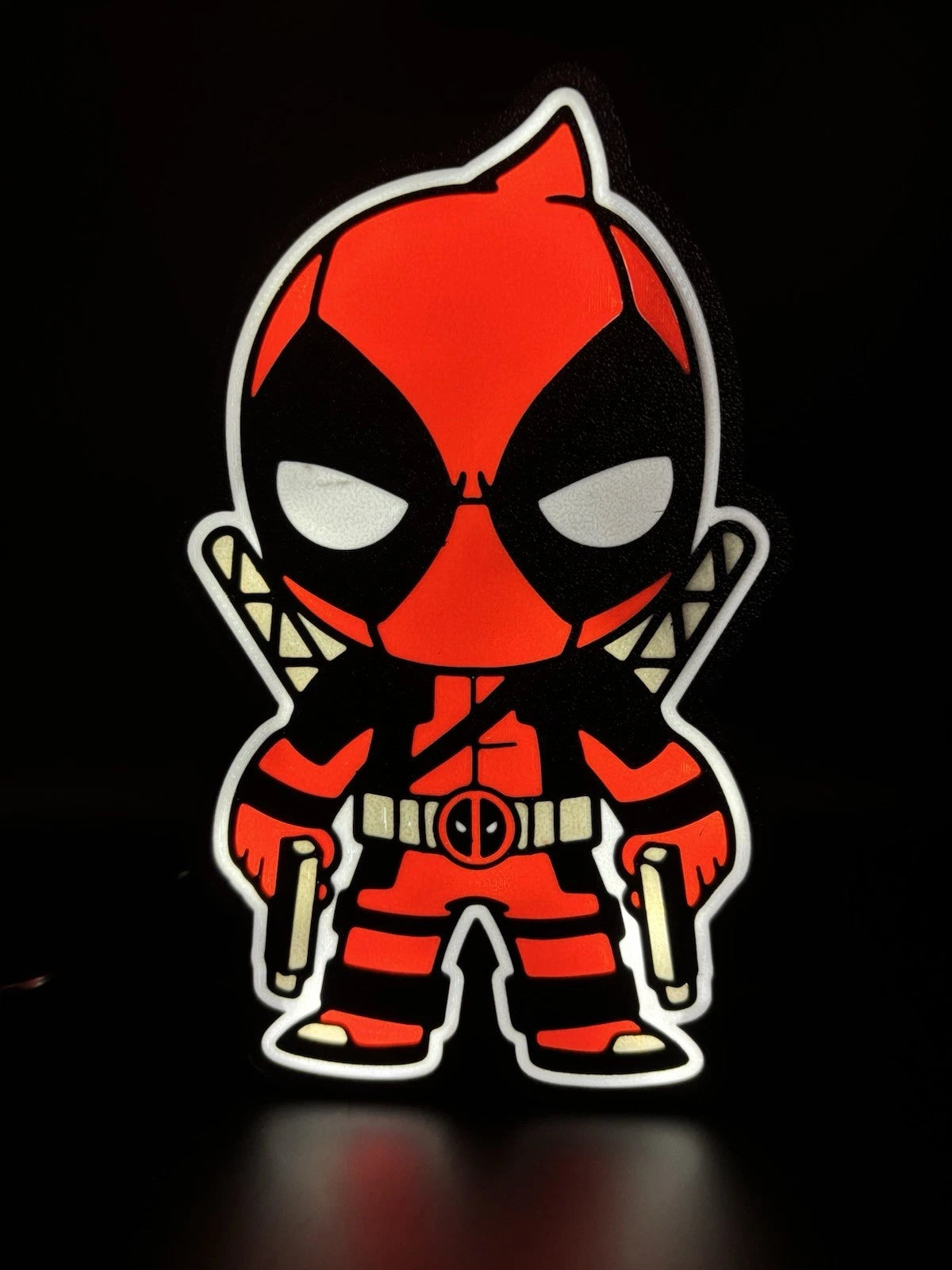 Deadpool - Light Up LED Neon Sign Marvel Comic Wolverine
