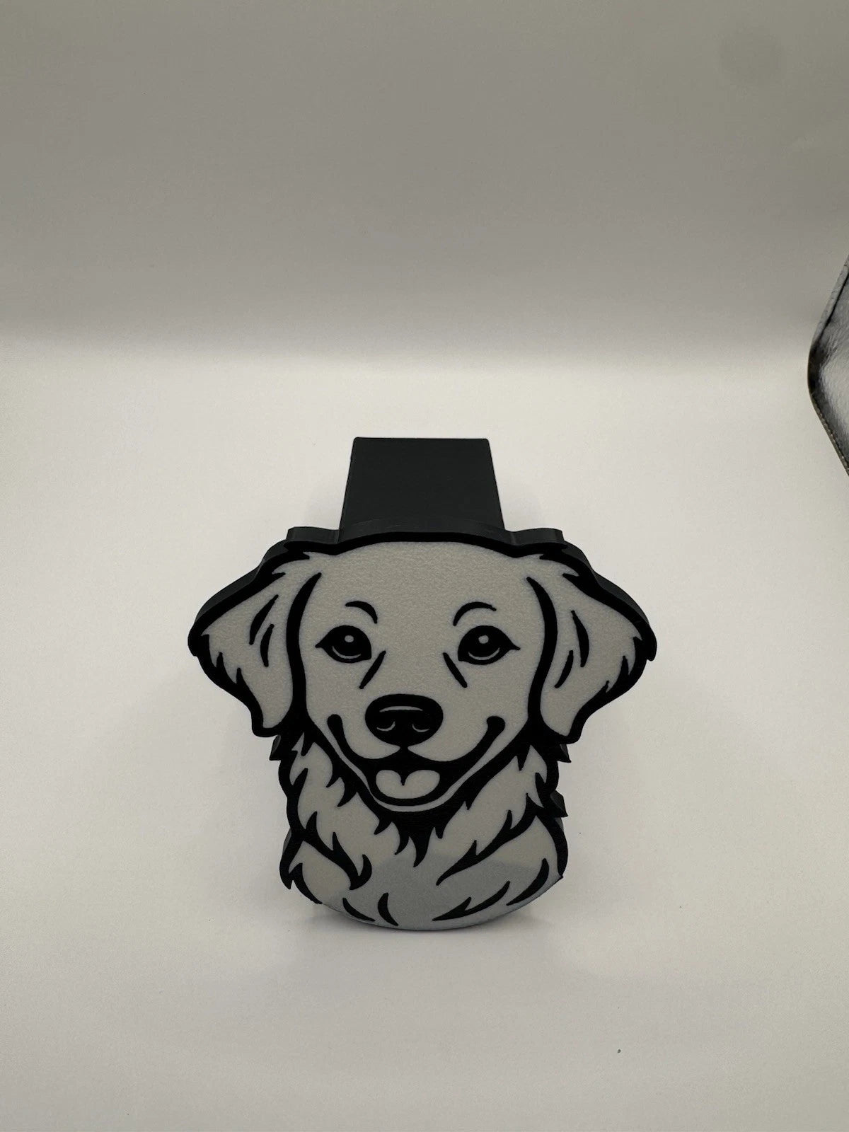 Golden Retriever Dog Hitch Receiver Cover – Fits 2” – Multiple Designs Available