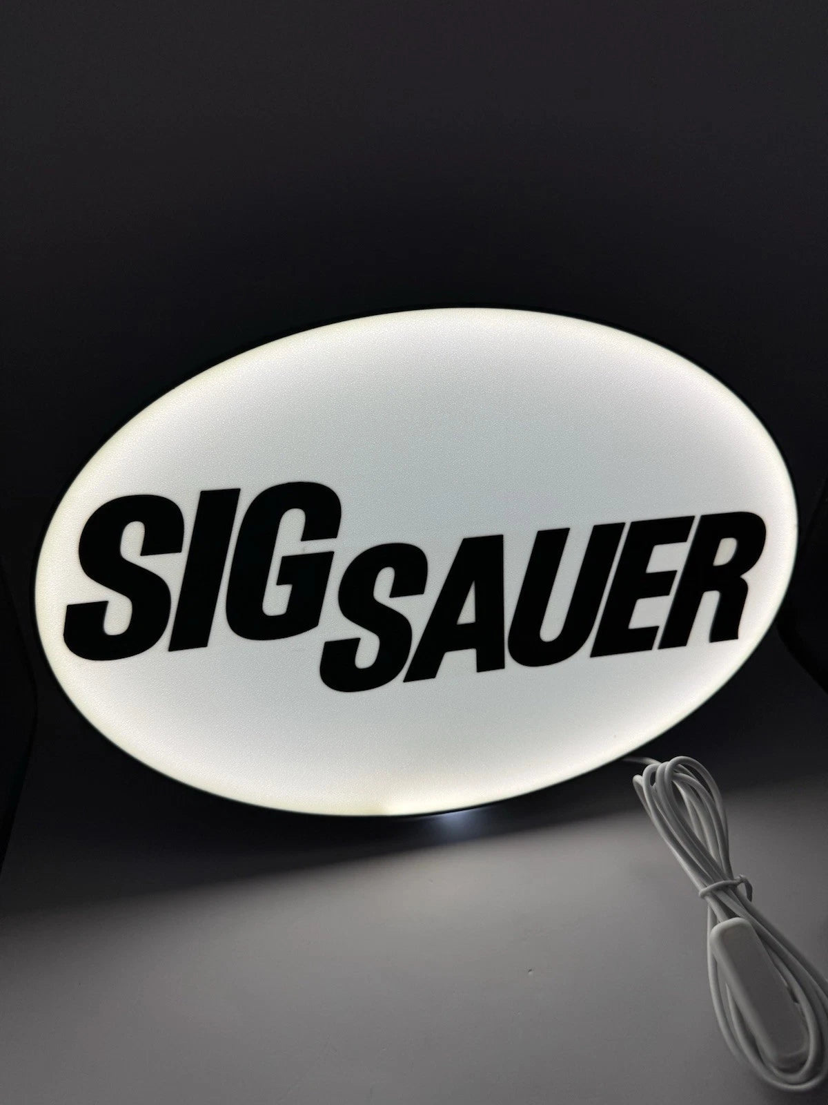Sig Sauer Guns Light Up LED Neon Sign - 2a Shooting Reloading Handgun