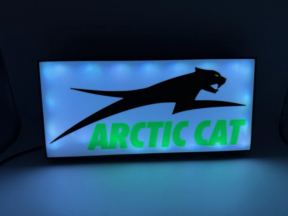 Arctic Cat Snowmobiles -  Light Up LED Sign