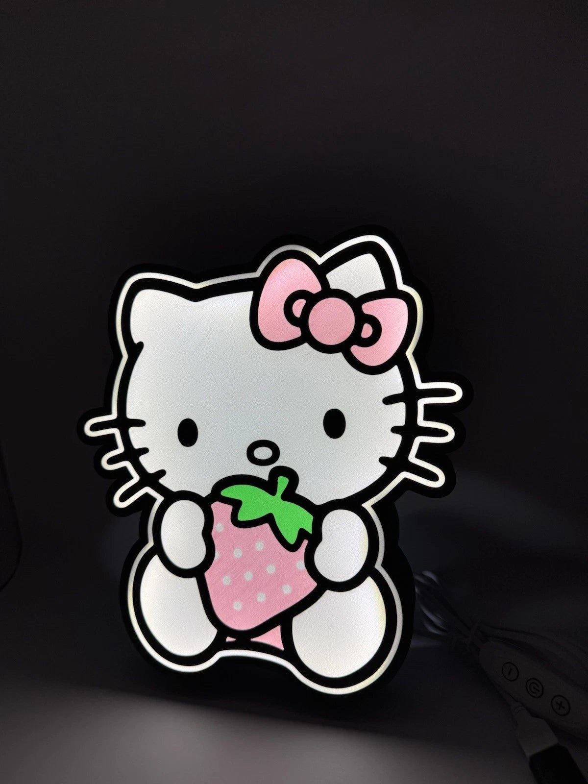 Hello Kitty -  Light Up LED Sign With USB Power Cord