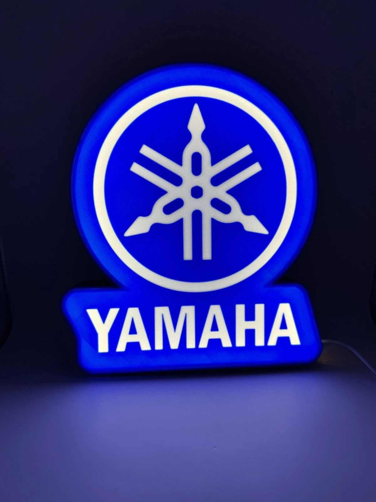 Yamaha Motorsports Light Up LED Neon Sign With USB ATV  UTV Motorcycle R6 R1
