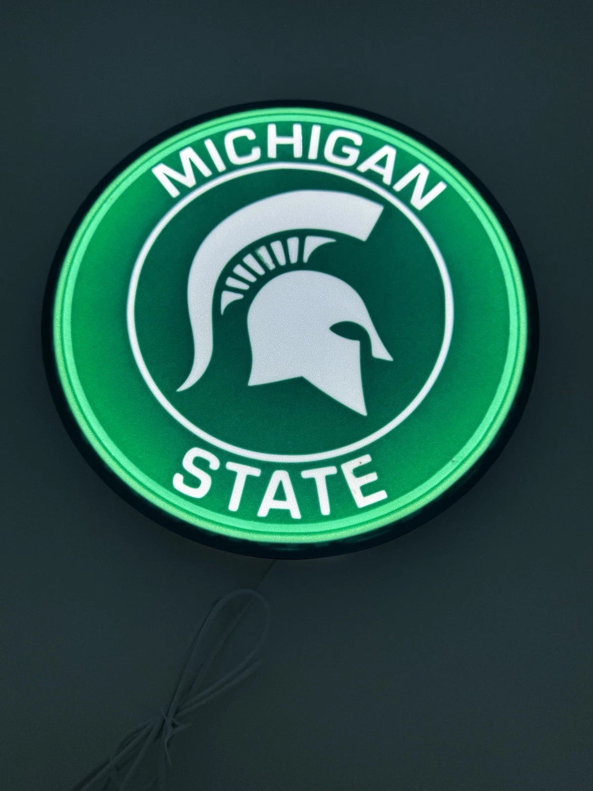Michigan State University Spartans - Light Up LED Neon Sign Football College
