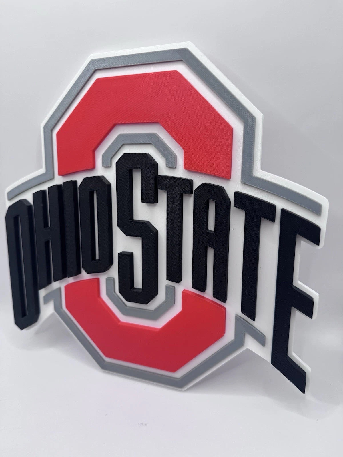 Ohio State University Buckeyes 3D Wall Sign Man Cave Decor College Football