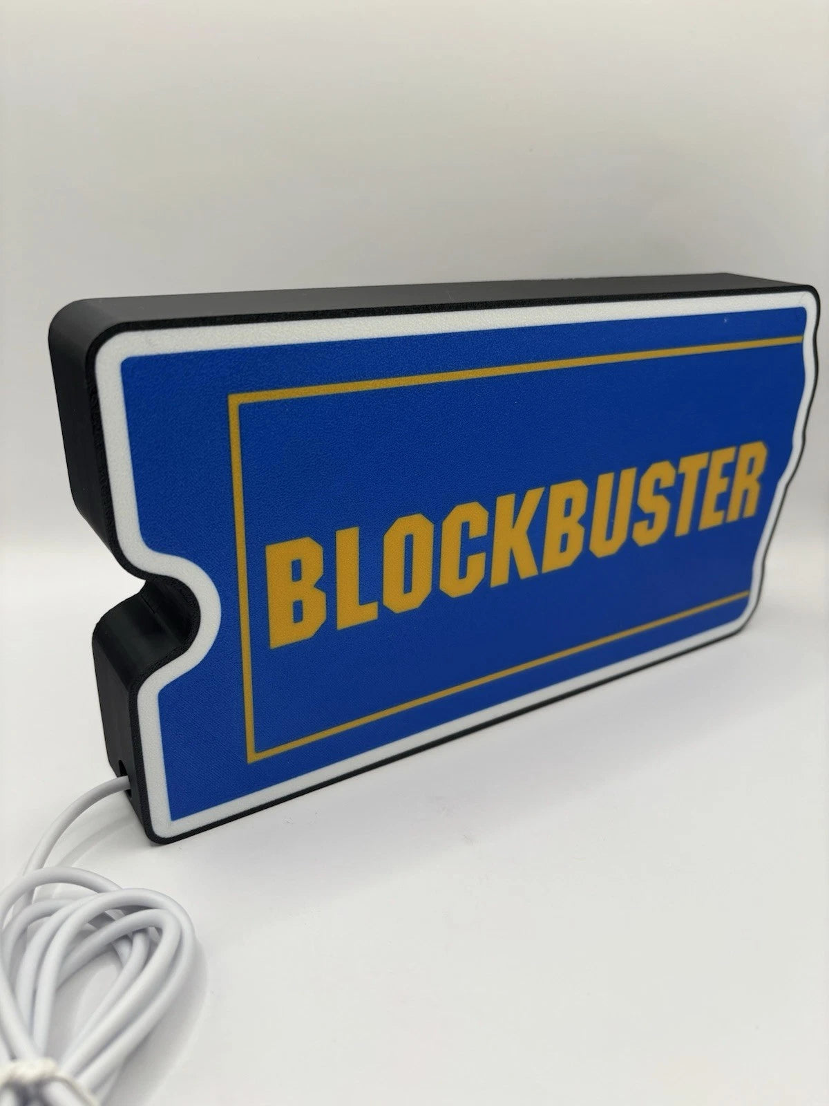 Blockbuster Video -  Light Up LED Sign with USB Plug - Perfect For 90s Movie