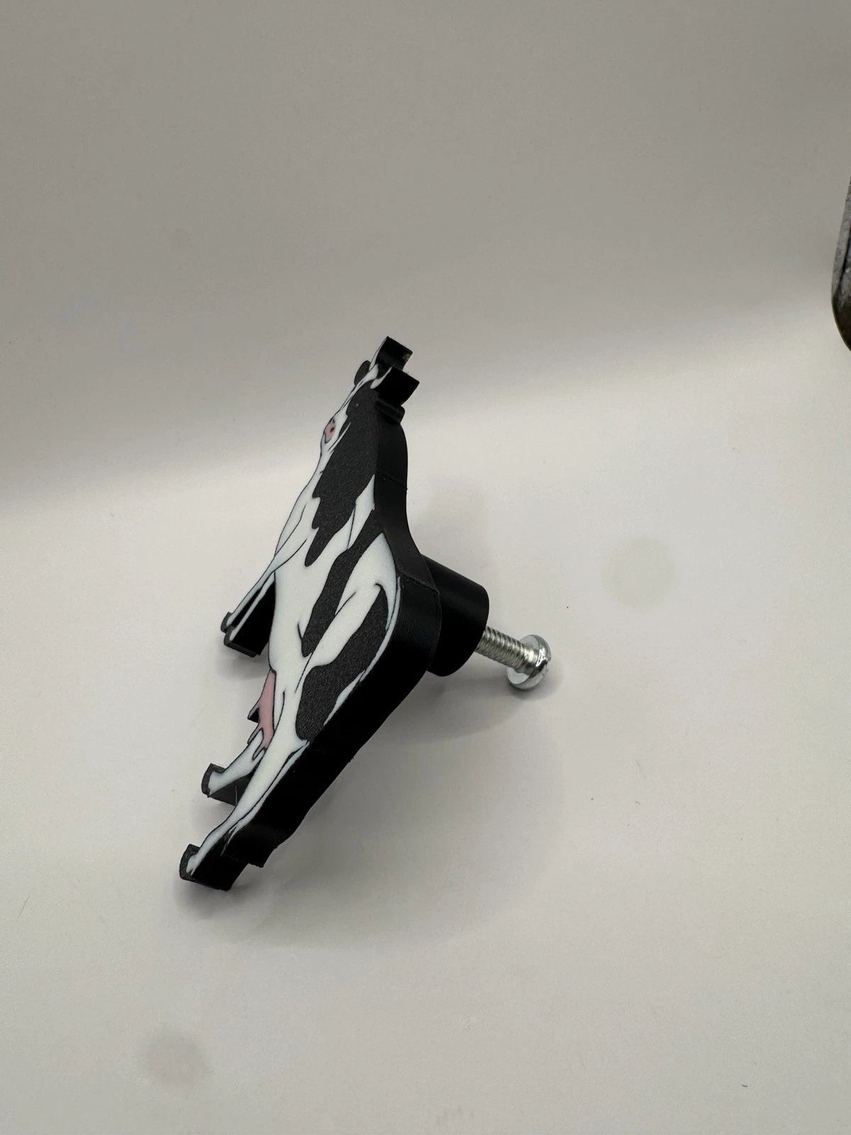 Cow Decorative Drawer Pull Dresser Cabinet Knob Handle - Set Of 4 Pieces