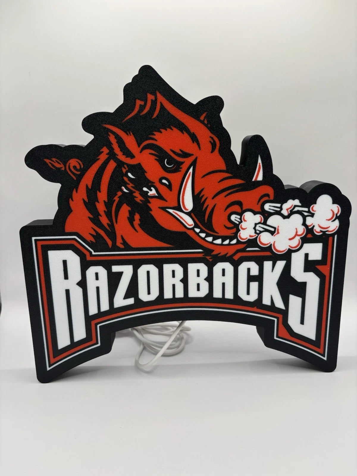 Razorbacks Football Light Up LED Sign
