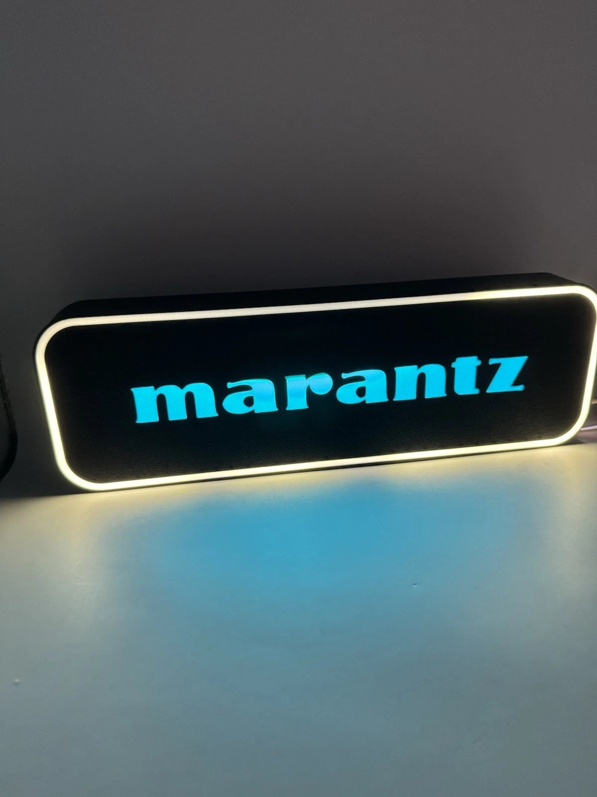 Marantz Light Up LED Sign - Vintage Audio Stereo Equipment -  USB Powered