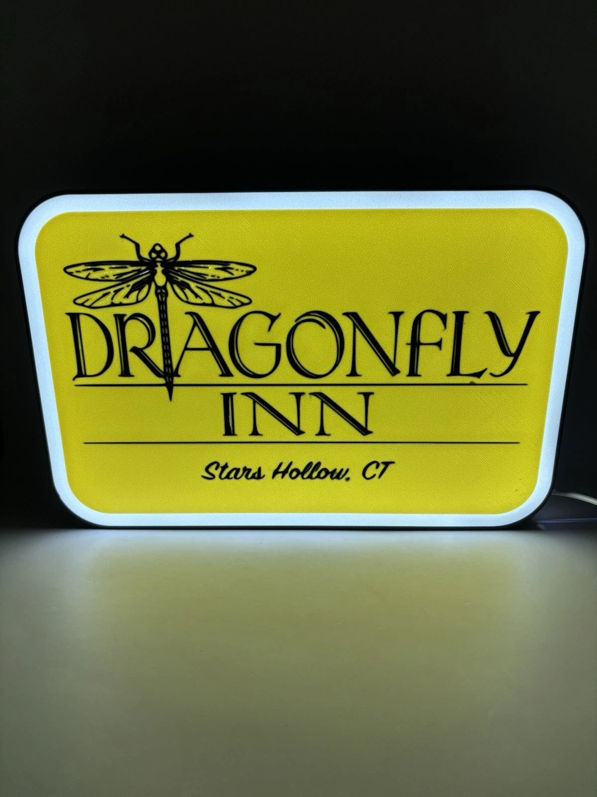 Dragonfly Inn Led Light Up Sign