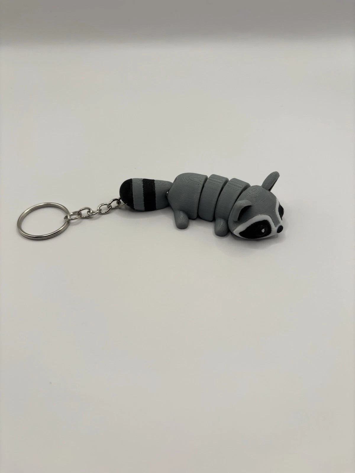Racoon Fidget Keychain