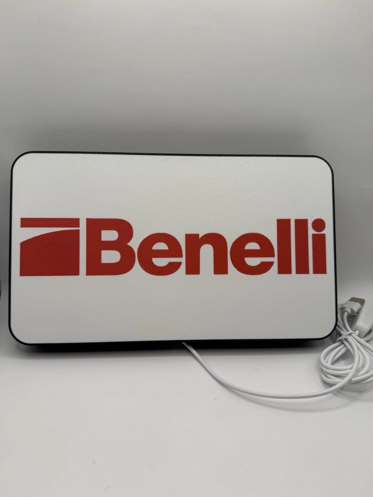 Benelli Firearms Light Up LED Neon Sign - 2A Shooting Reloading Shotgun Pistol
