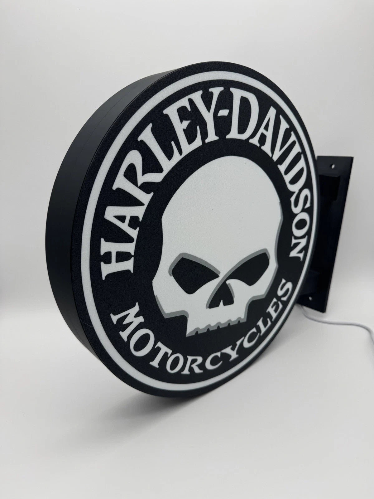 Harley Davidson Willie G - 13”  Pub Style Dual Side Light Up LED Sign Pub Bar