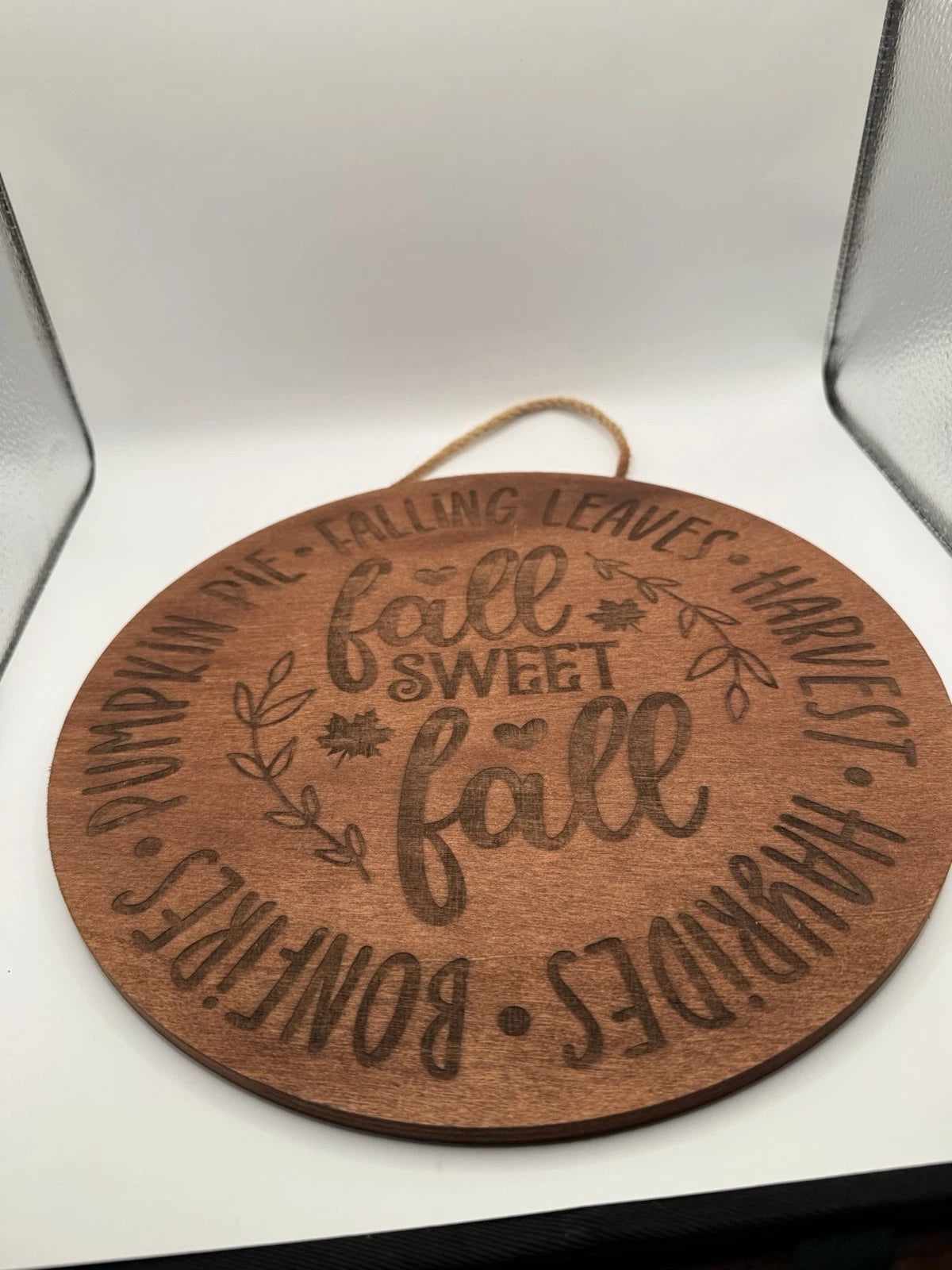 Fall Sweet Fall - 12” Wood Sign Fall Decoration