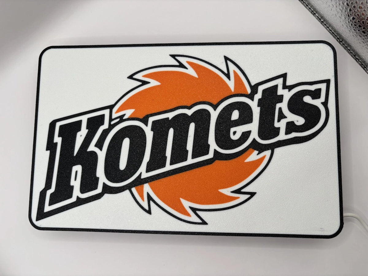 Fort Wayne Komets: Hockey - Light up LED Sign