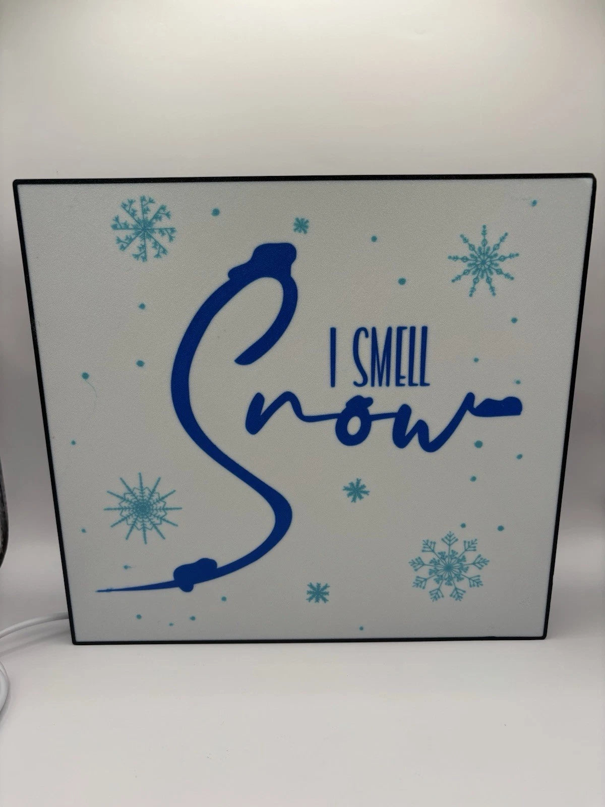 I Smell Snow LED Light Up Sign
