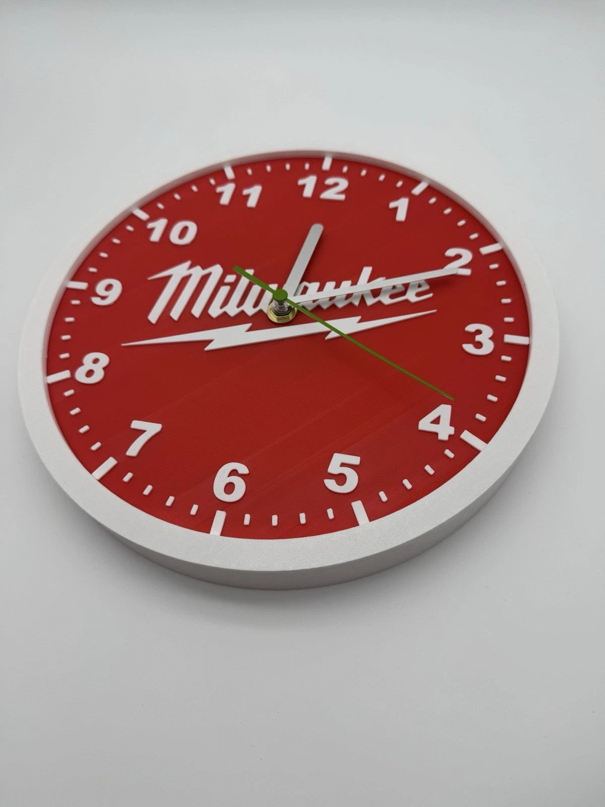 Milwaukee Tools - 10” Wall Clock Smooth Sweep Garage Shop Mancave