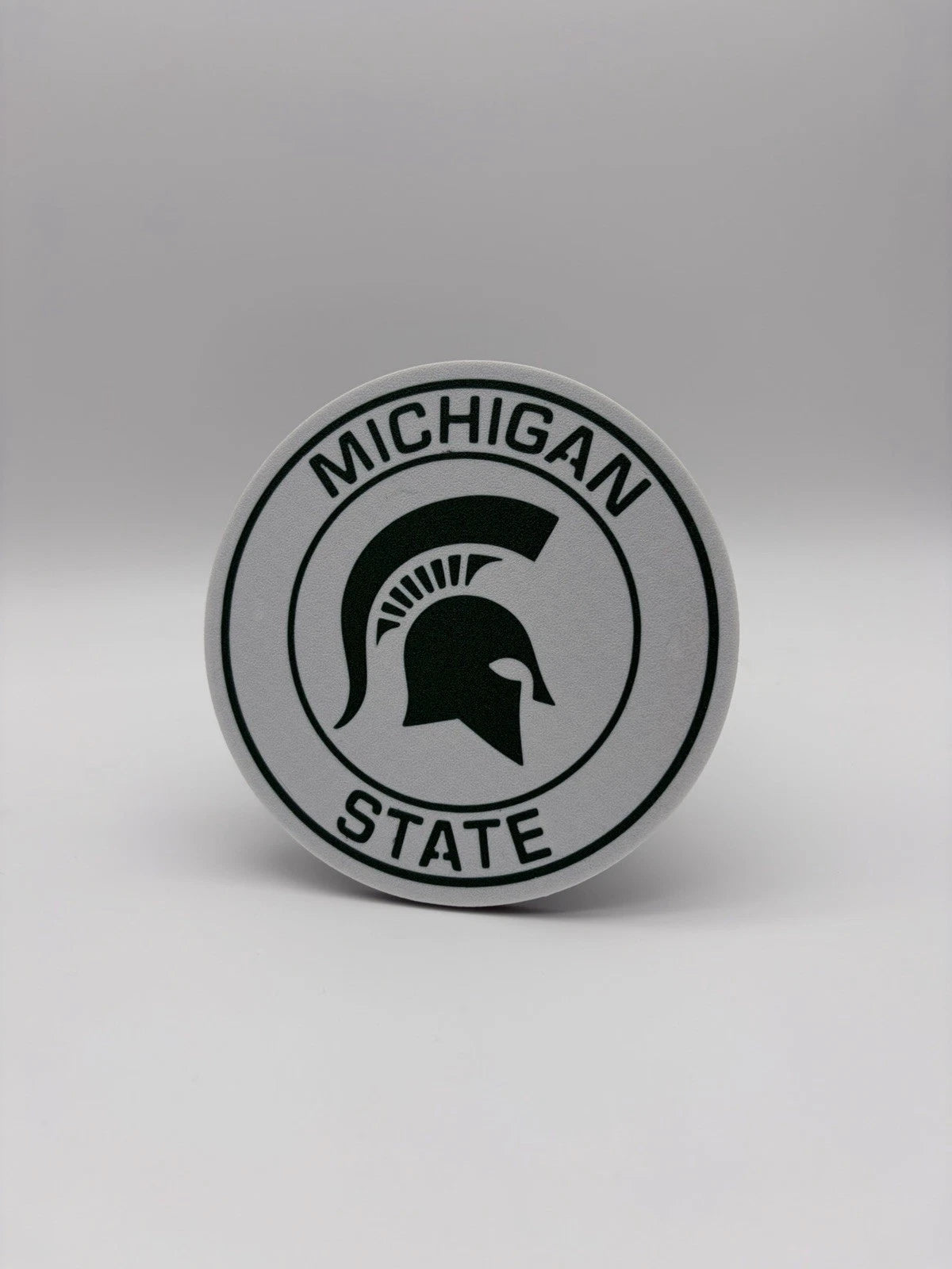 Michigan State University Tow Hitch Receiver Cover White – Fits 2” Towing Truck