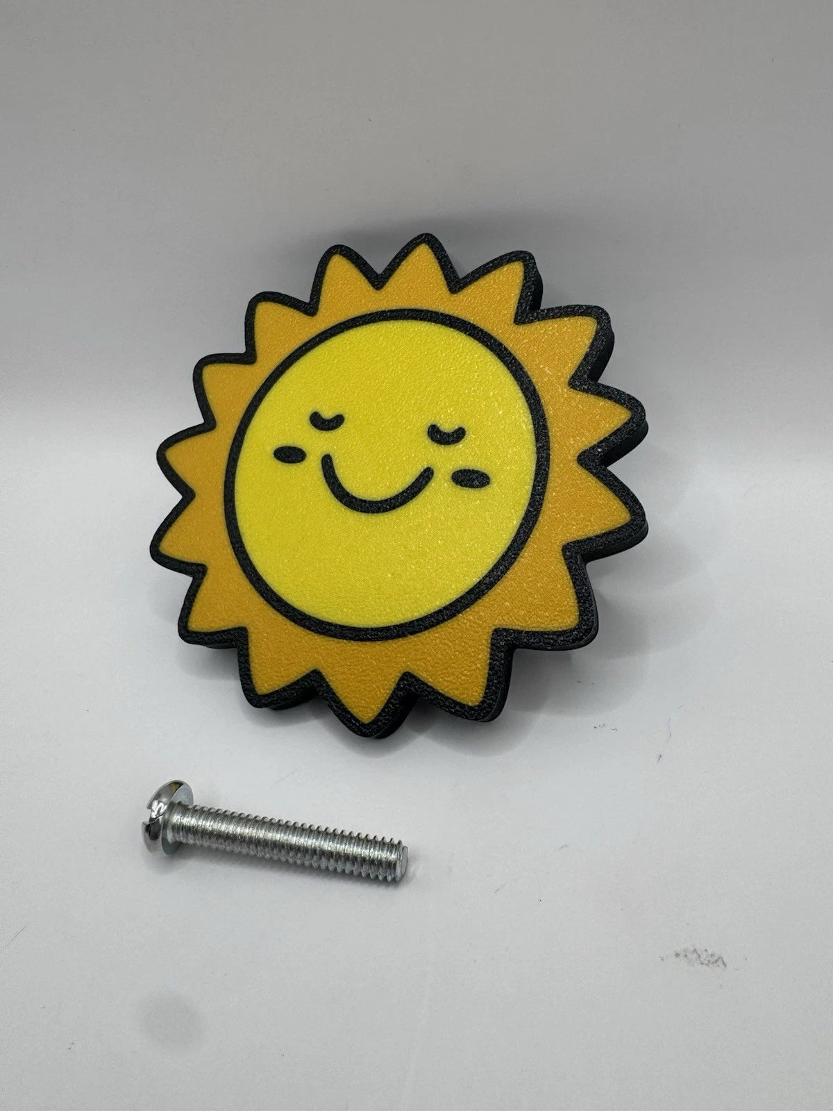 Kids Sun Decorative Drawer Pull Dresser Cabinet Knob Play Room Nursery Bedroom