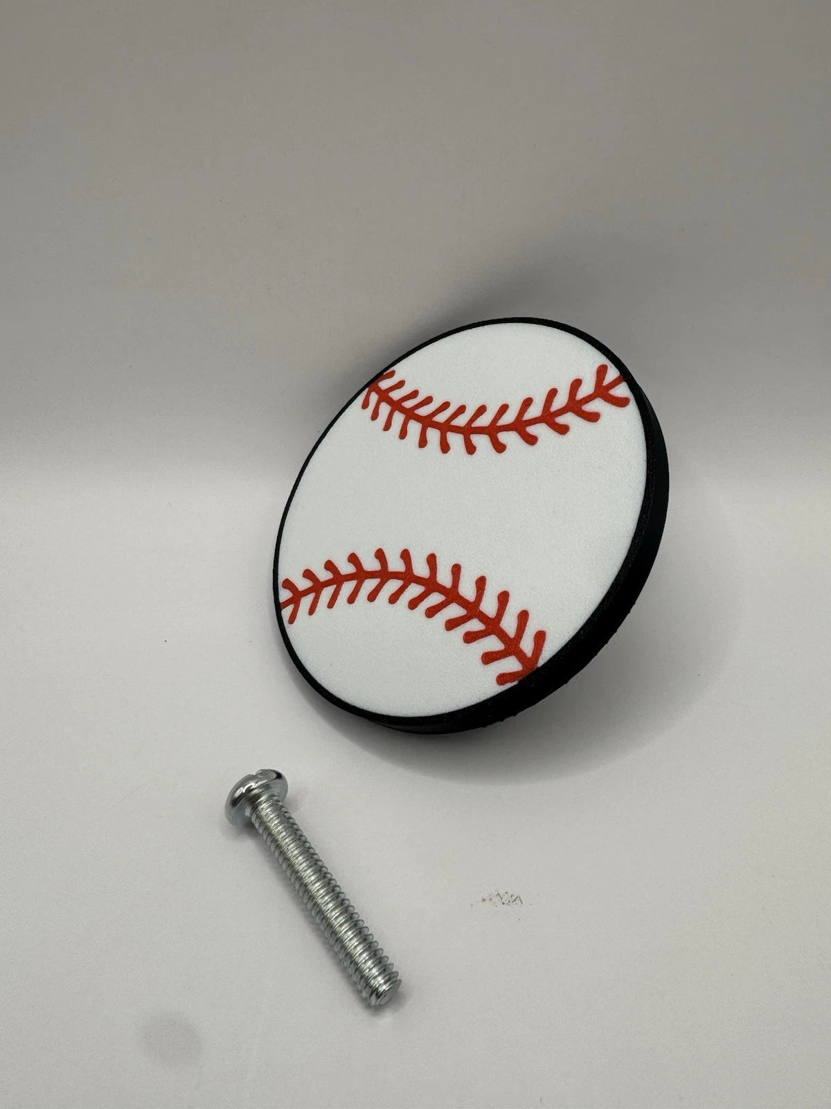 Kids Baseball Decorative Drawer Pull Dresser Cabinet Knob Play Room Nursery
