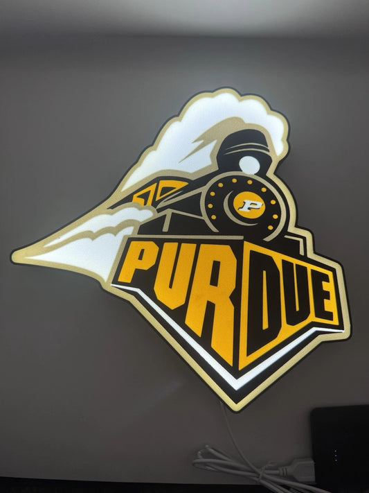 Purdue University Boilermakers - Light Up LED Sign College Football Indiana