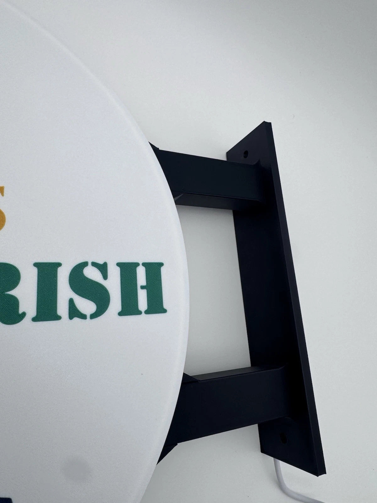 Guinness Beer Notre Dame Pub Style Dual Side Light Up LED Sign Bar Irish College