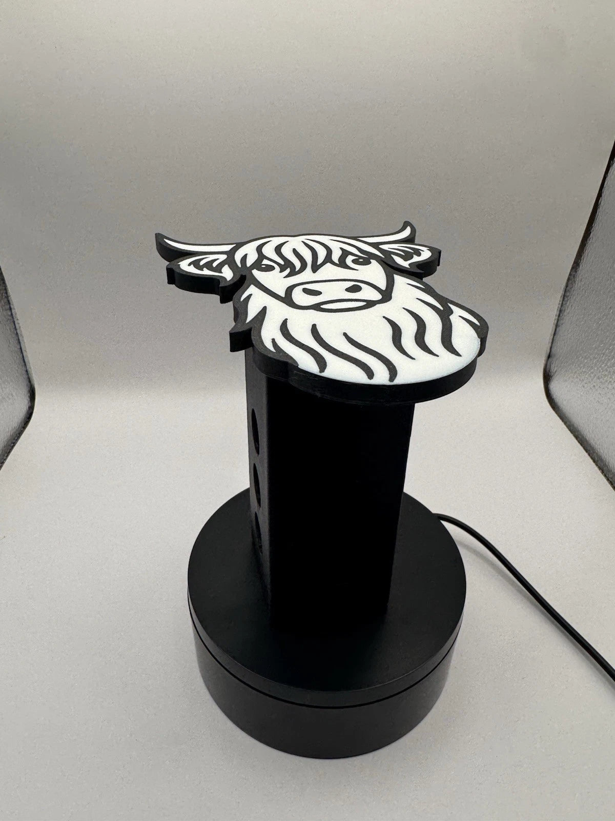 Cute Highland Cow -  Hitch Receiver Cover – Fits 2” – Multiple Designs Available