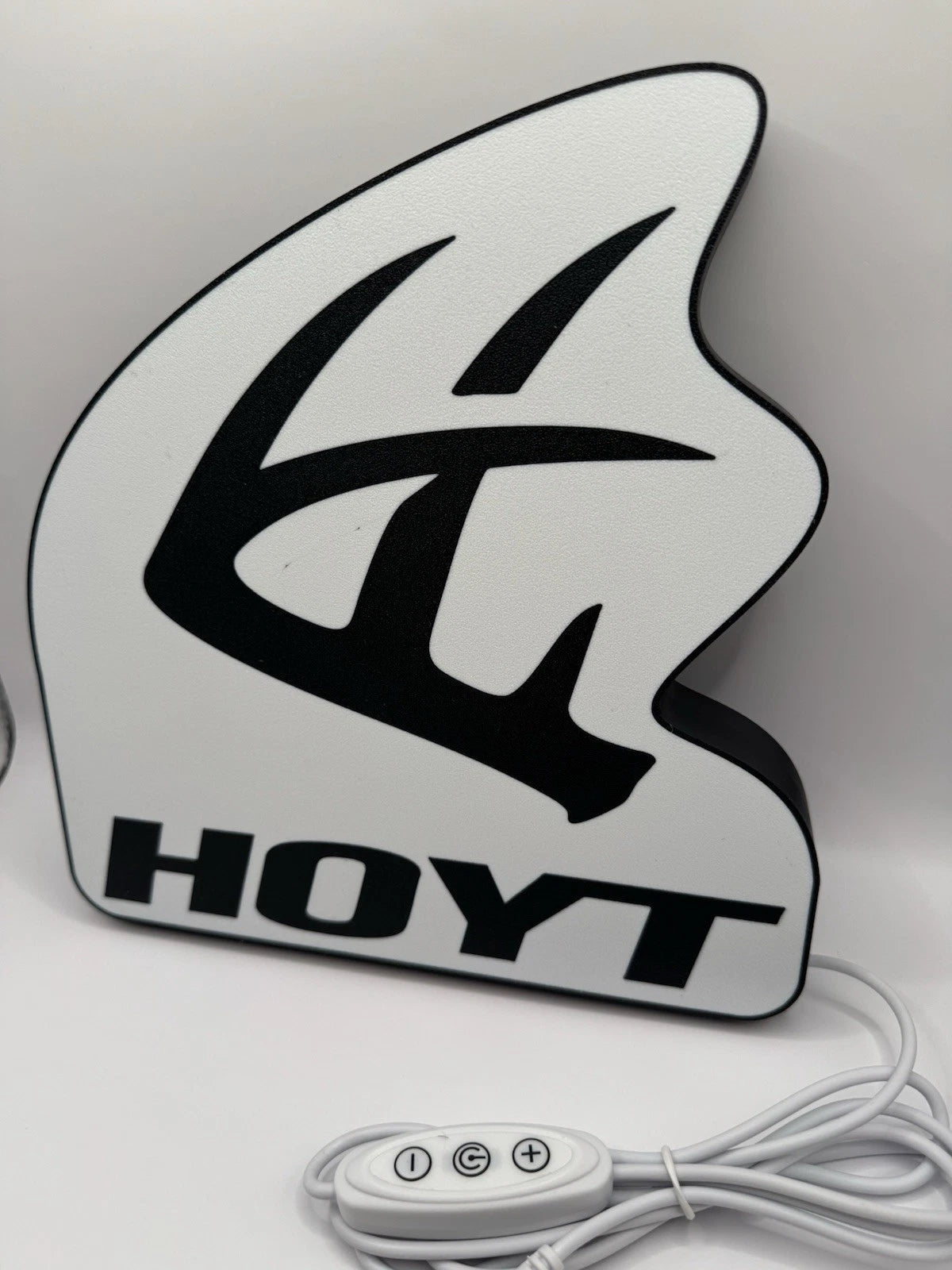 Team Hoyt Archery Bow Hunting Trophy Buck Light Up LED Neon Sign Man Cave