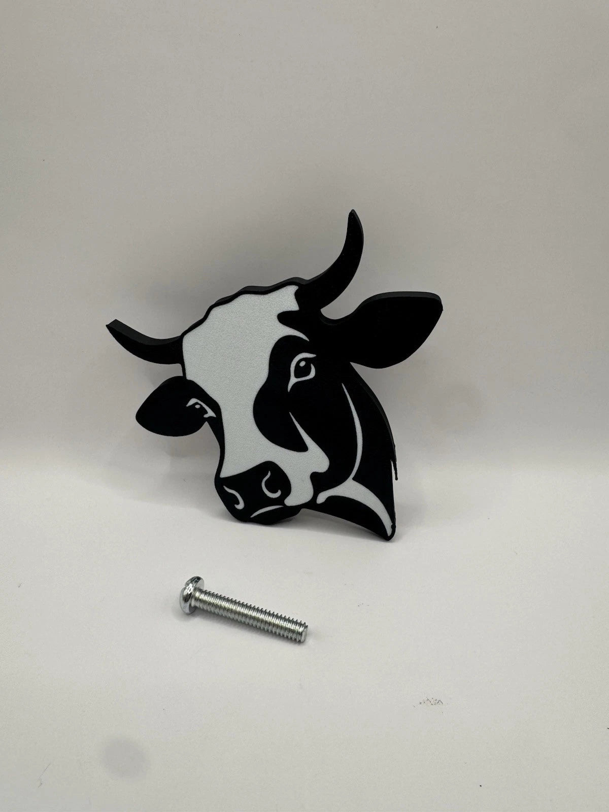Cow Head Decorative Drawer Pull Dresser Cabinet Knob Handle Bull Calf Steer