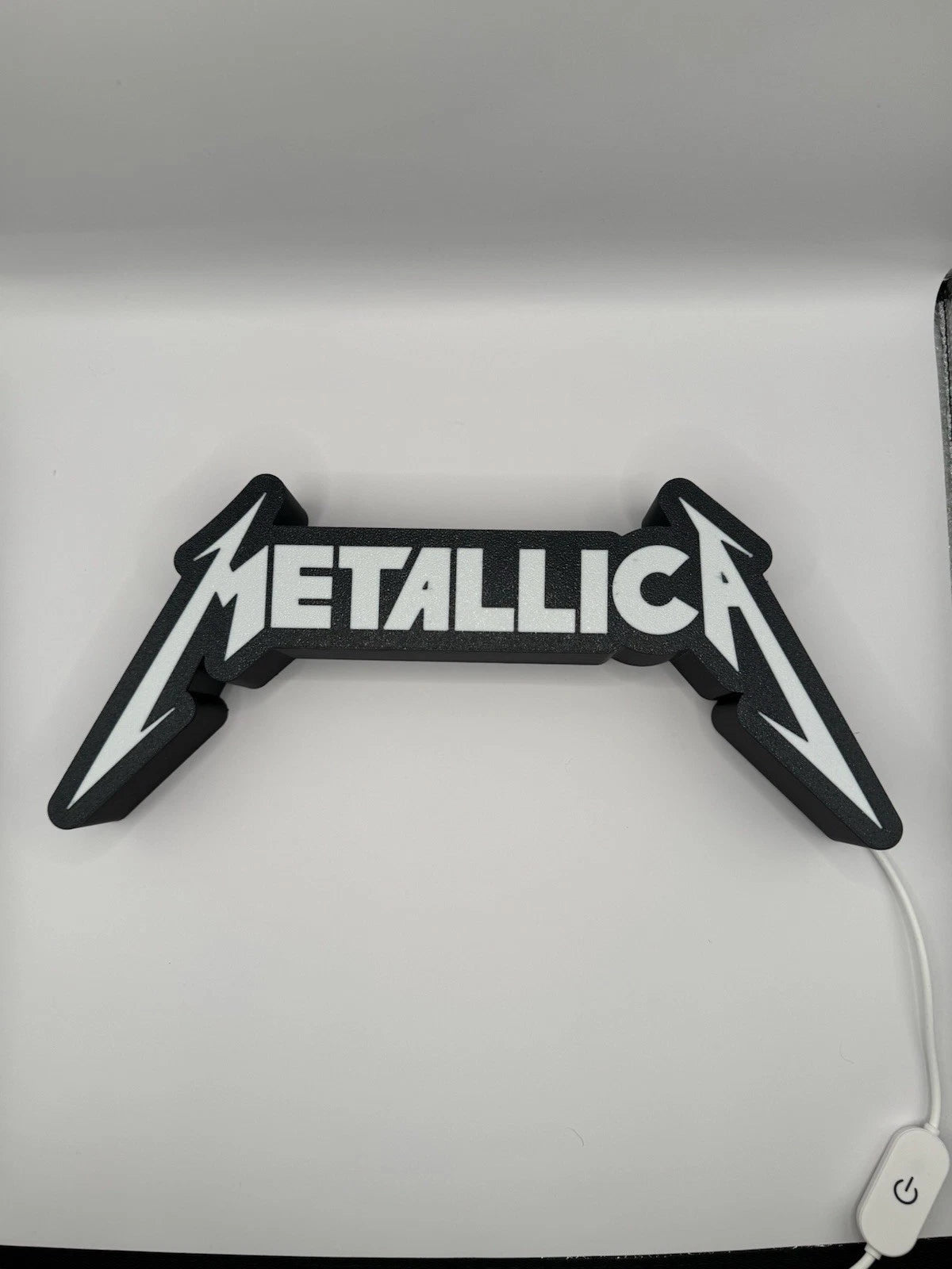 Metallica  - Light Up LED Sign Rock Metal Master Of Puppets Black Album Concert