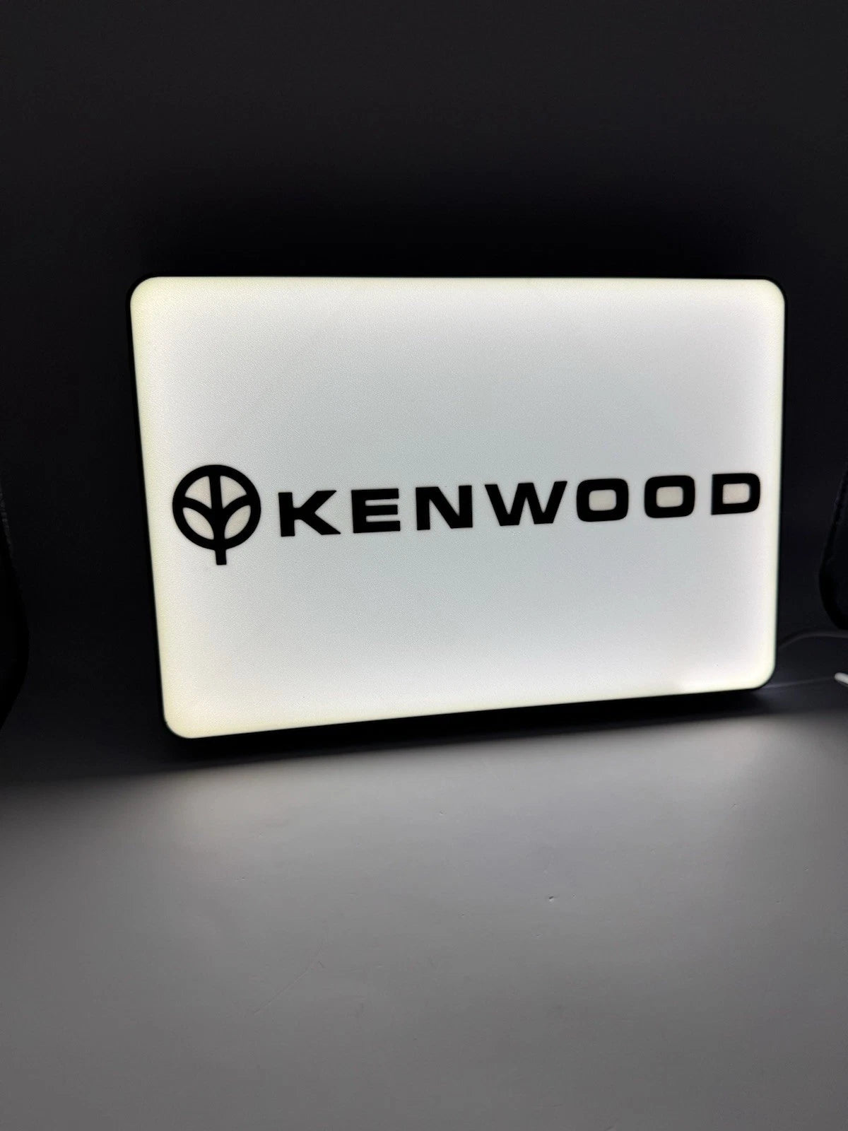 Kenwood Audio Stereo Vintage Light Up LED Neon Sign With USB Power Pioneer Car