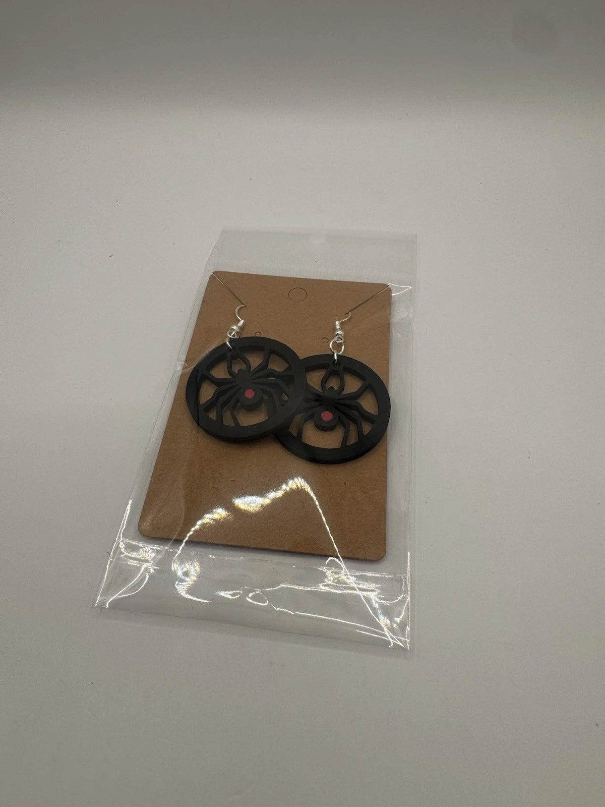 Black Widow Spider Halloween Earring Ear Ring